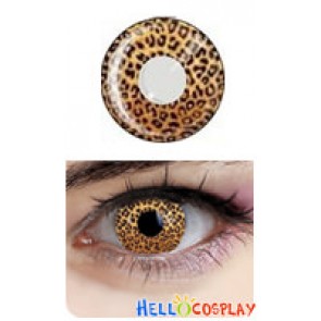 Golden Leopard Cosplay Contact Lense