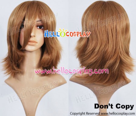 Light Brown Short Wig 001