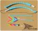 My Little Pony Cosplay Bow Arrow Colorful PVC Prop