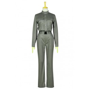 The Hunger Games 3 Mockingjay Katniss Everdeen Cosplay Costume Jumpsuit