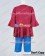 One Piece Two Years Later Cosplay Monkey D Luffy Costume Red Suit