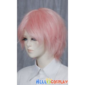 Bright Pink Cosplay Short Layer Wig