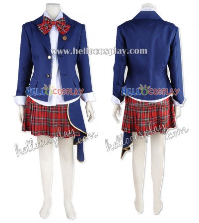 Katekyo Hitman Reborn Cosplay Kyoko Sasagawa School Uniform