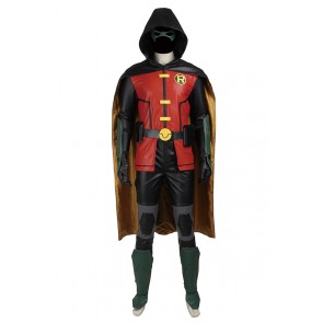 Young Justice Cosplay Robin Timothy Jackson Tim Drake Costume