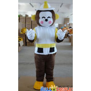 Cartoon Monkey Mascot Costume