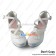 Lolita Shoes Ankle Crossing Straps Princess Chunky Lacing Ruffle White Sandals