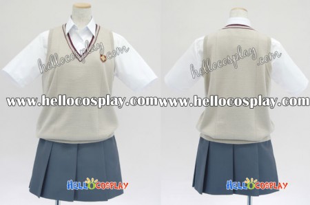 Toaru Majutsu no Index Cosplay Girl Costume