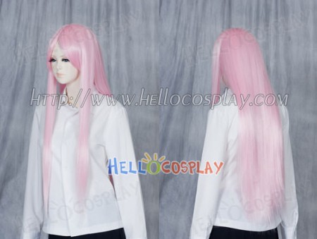 Bright Pink Medium Cosplay Straight Wig