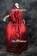 Lolita Dress Victorian Satin Cosplay Costume Red