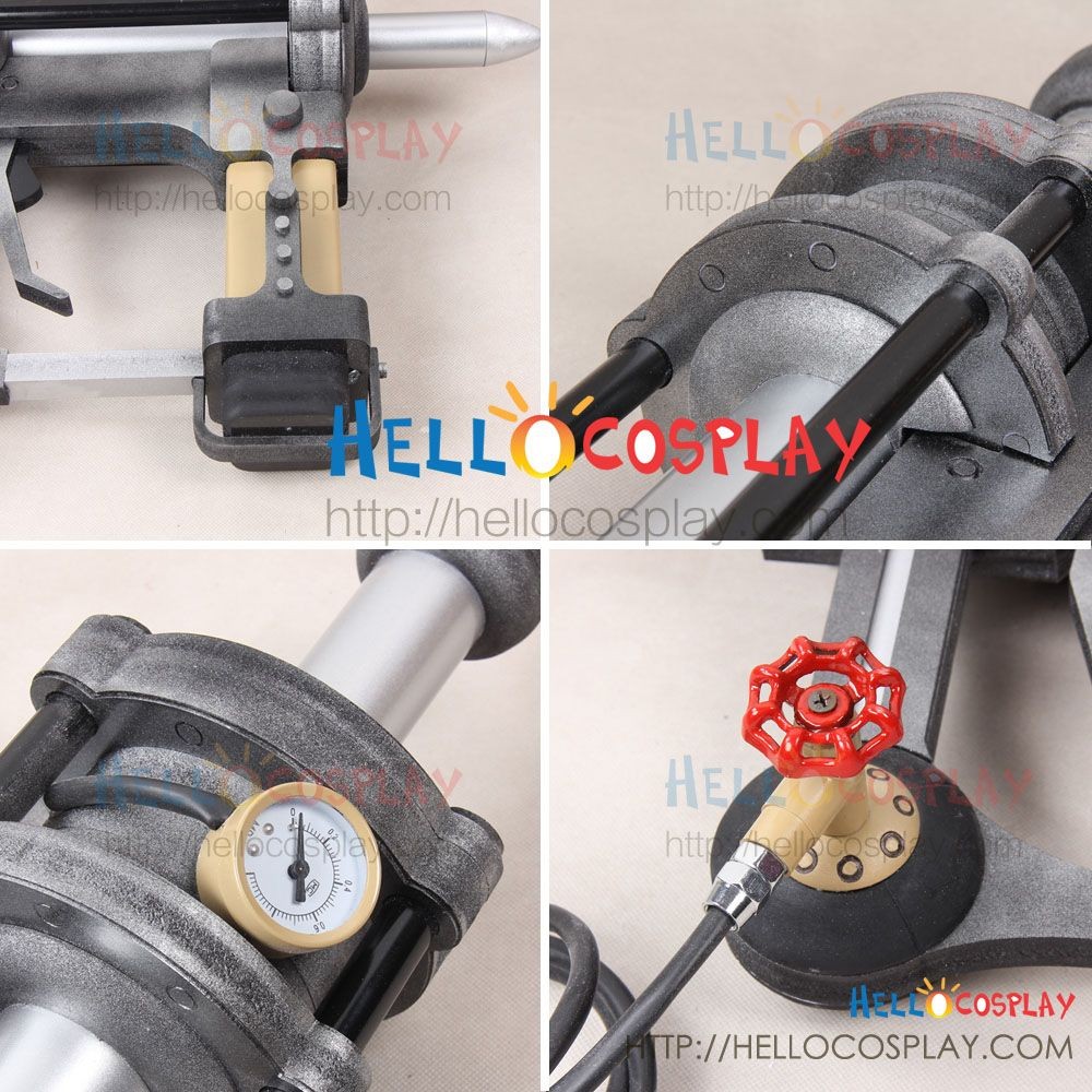 Kabaneri Of The Iron Fortress Cosplay Ikoma Piercing Gun Weapon Prop Kabaneri Of The Iron Fortress Cosplay Ikoma Piercing Gun Weapon Prop