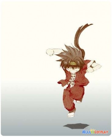 Saiyuki Cosplay Son Goku Costume Chinese Version