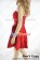 Party Cosplay Red Lady Ball Gown Sling Dress Costume