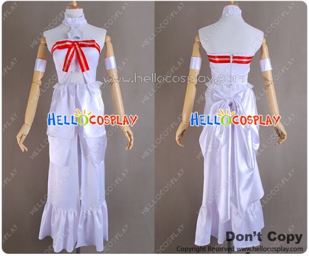 Sword Art Online Cosplay Asuna Dress Costume