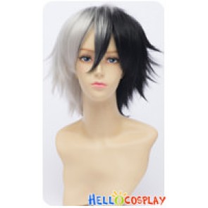 Danganronpa Cosplay Monokuma Wig Dangan Ronpa Black White Bear Schoolmaster Personification