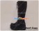 Black Lace And Zipper Ruffle Plateforme Punk Lolita Long Boots