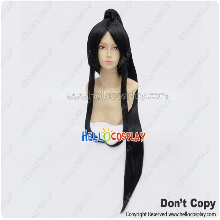 The Legend Of Sword And Fairy Cosplay Wig Long With Ponytail Mo Xuanying Chong Lian Wig Black