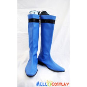 Tokusou Sentai Dekaranger Cosplay Blue Boots