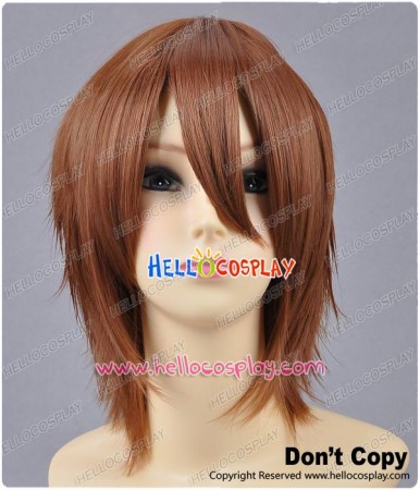 Warm Brown Short Layered Cosplay Wig