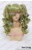 Wig Lolita Cosplay Curly Clip On Double Ponytails Golden Green