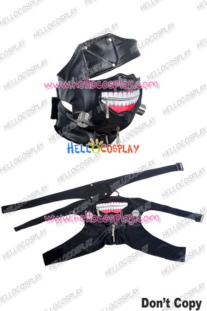 Tokyo Ghoul Cosplay Ken Kaneki Face Mask Prop