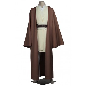 Star Wars Obi Wan Kenobi Cosplay Costume Uniform