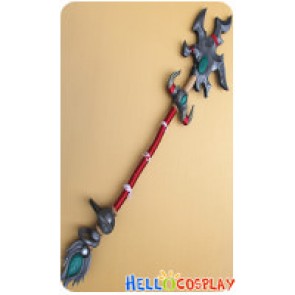 World Of Warcraft WOW Cosplay Mage Props Stick Spear Weapon