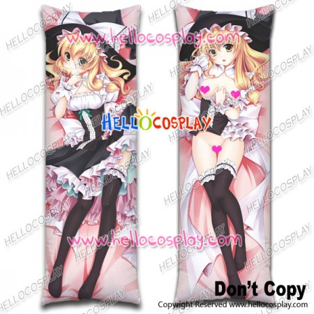 Touhou Project Cosplay Kirisame Marisa Body Pillow