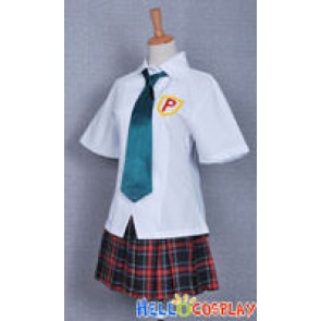 Panty & Stocking With Garterbelt Cosplay Costume Anarchy Panty School Uniform