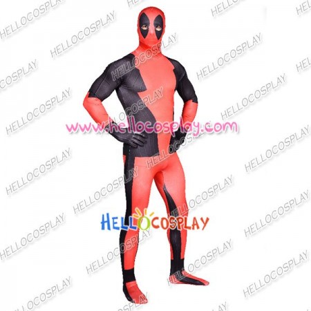 Deadpool Wade Wilson Cosplay Costume Jumpsuit