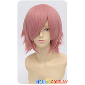 Wig 30CM Cosplay Layered Short Smoke Pink Universal