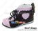Pink Heart Shaped Lace Brown Sweet Lolita Bow Short Boots