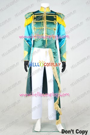 Vocaloid 2 Cosplay Kagamine Len Costume Green