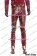 The Flash Barry Allen Cosplay Costume Red Leather Uniform Upgraded Version