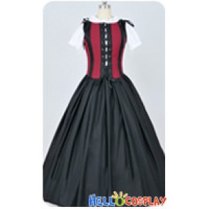 Renaissance Pirate Ribbon Ball Gown Prom Lolita Dress