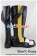 Kagerou Project Cosplay Konoha Black Boots Yellow Stripe