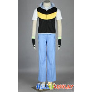 Pokemon Cosplay Ash Ketchum Satoshi Costume