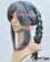 Danganronpa Dangan Ronpa Cosplay Peko Pekoyama Gray Pigtail Wig