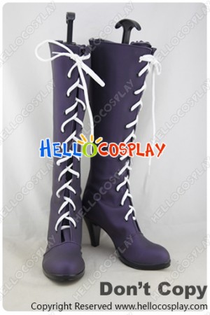 League of Legends LOL Cosplay Mafia Miss Fortune Purple Boots