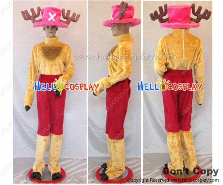 One Piece Cosplay Tony Tony Chopper Two Years Before And Later Costume Pink Hat