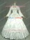 Victorian Lolita Reenactment Theatre Punk Lolita Dress White