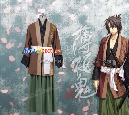 Hakuouki Shinsengumi Kitan Okita Soji Cosplay Costume