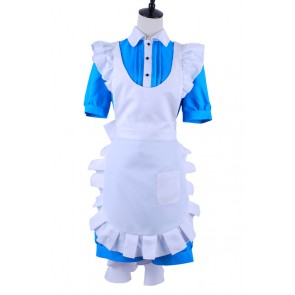 Black Butler Ciel Cosplay Ciel Blue Maid Dress Costume