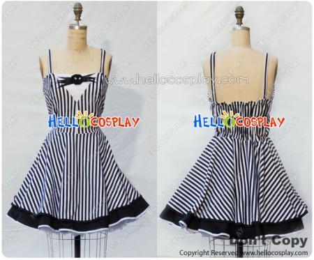 Jack Skellington Cosplay Costume Retro Style Dress