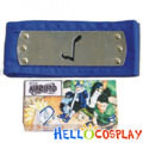 Naruto Cosplay Ninja Otogakure Blue HeadBand