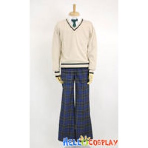 Gakuen Hetalia Cosplay World Academy W Beige Boy Uniform