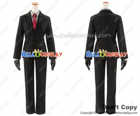 Inu x Boku SS Cosplay Sōshi Miketsukami Zange Natsume Costume Black Suit