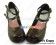 Brown Pure Double Straps Chunky Princess Lolita Shoes