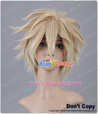 Tan Cosplay Short Layered Wig