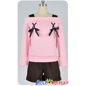 Diabolik Lovers Cosplay Yui Komori Pink Daily Uniform Costume