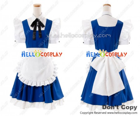 Touhou Project Cosplay Sakuya Izayoi Costume Dress Full Set